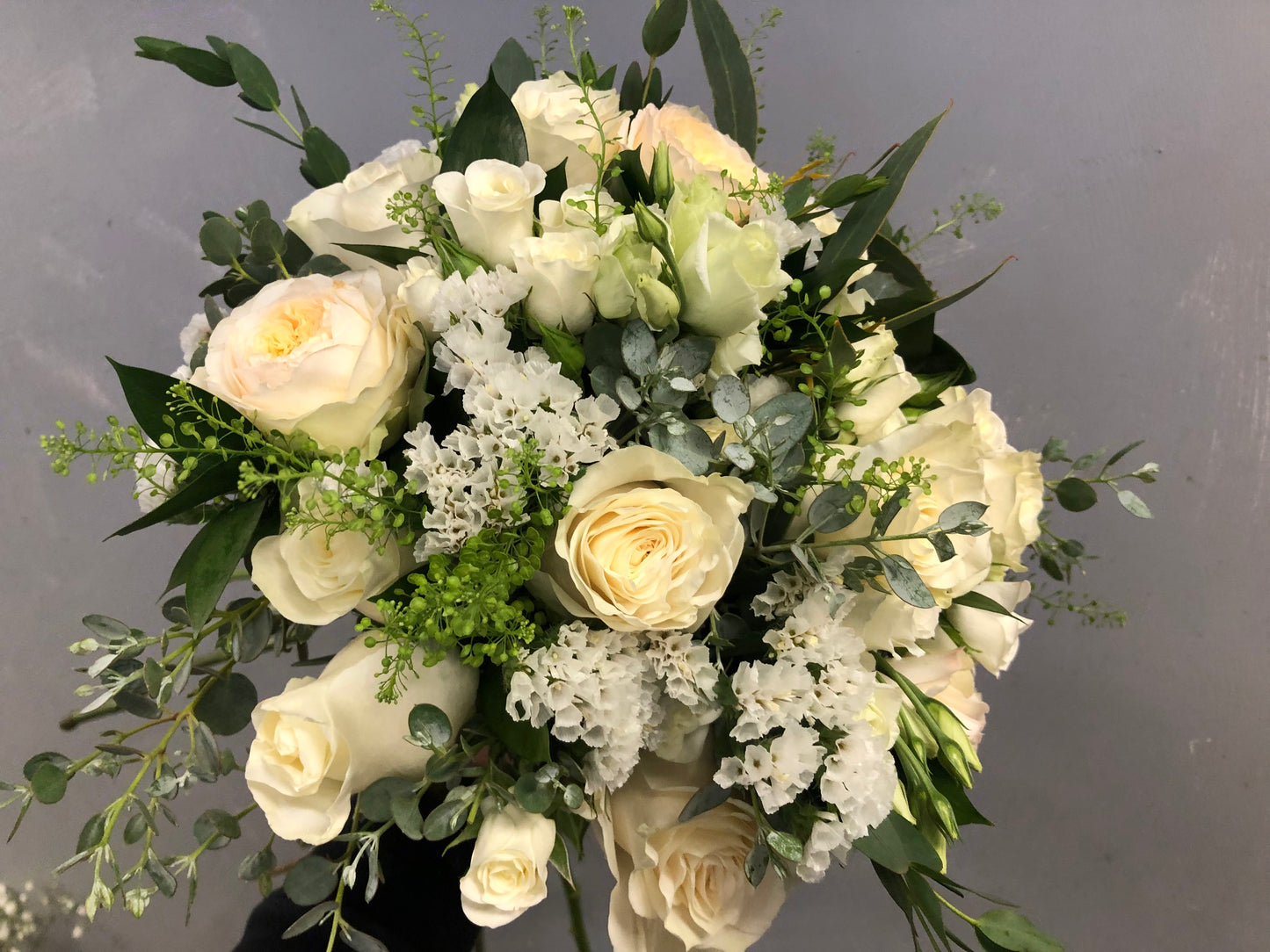 White Wishes Bridal Bouquet