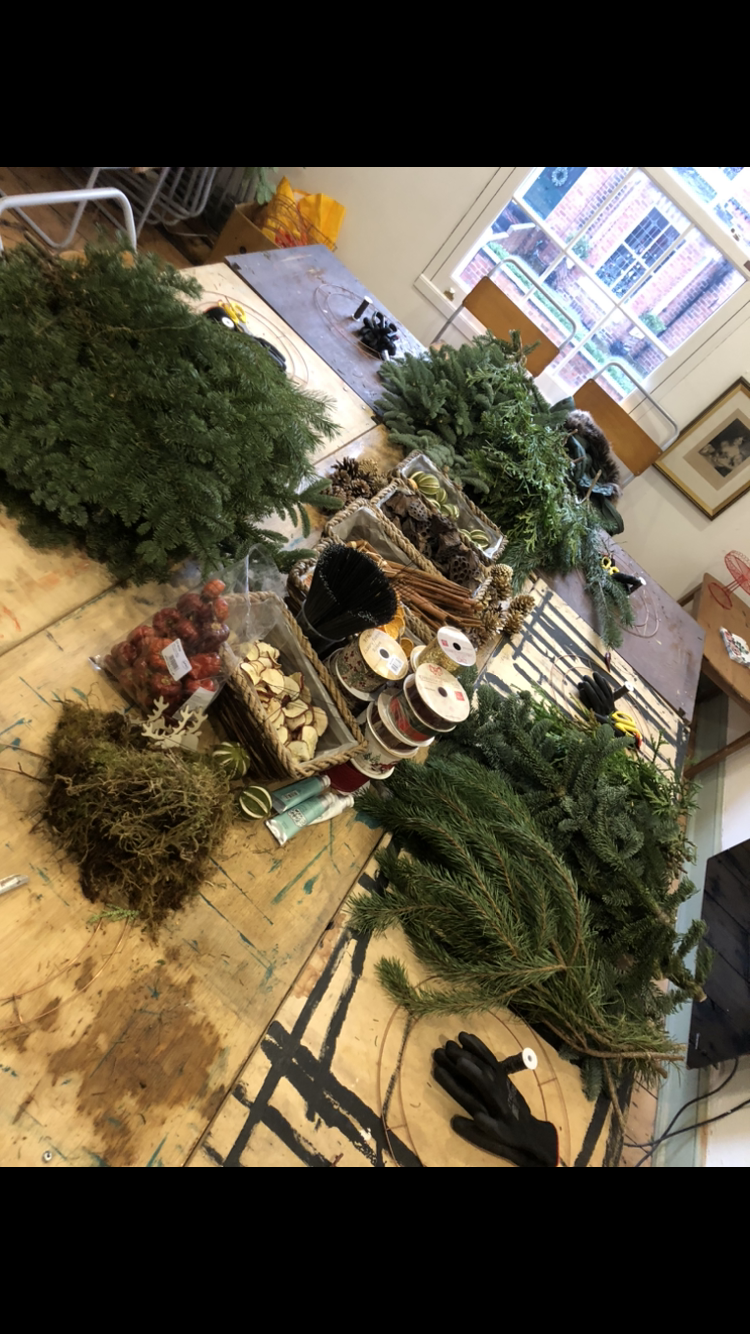 Festive Wreath Workshop (Wilmslow) - Thursday 28th November 2024 1pm-3pm