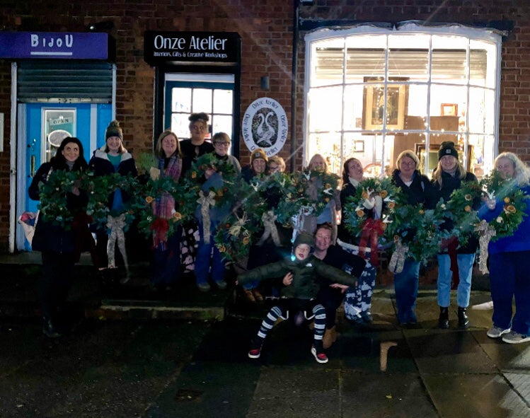 Festive Wreath Workshop (Wilmslow) - Friday 29th November 2024 1pm-3pm