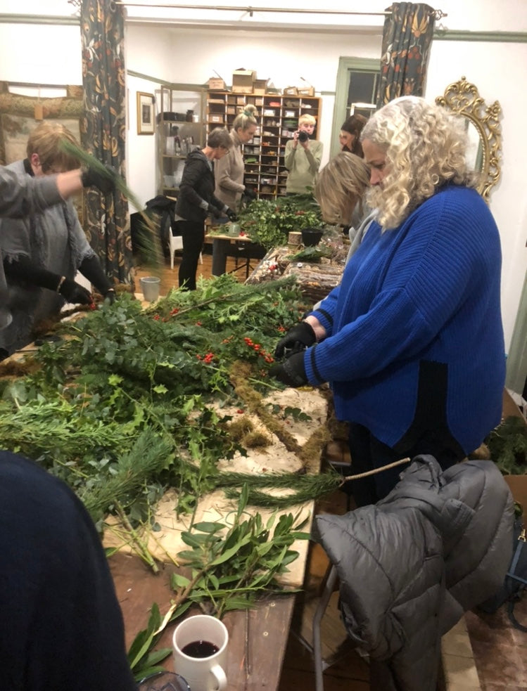 Festive Wreath Workshop (Wilmslow) - Friday 29th November 2024 1pm-3pm