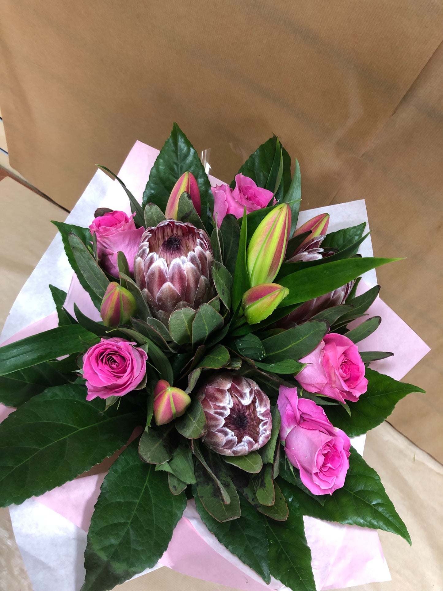 Tropical Protea Bouquet