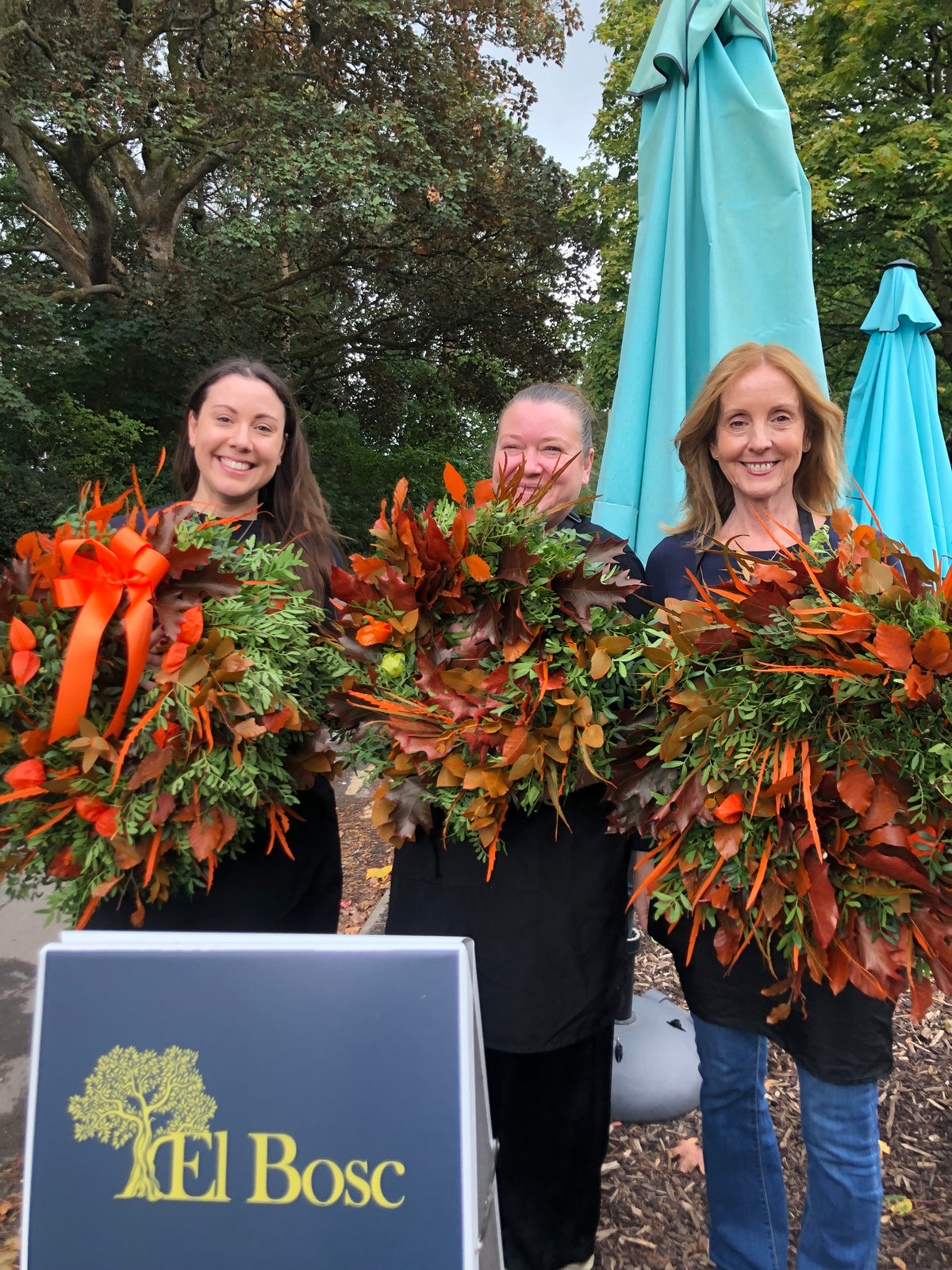Luxury Festive Wreath Making with Festive Tapas - El Bosc Restaurant- 29th December