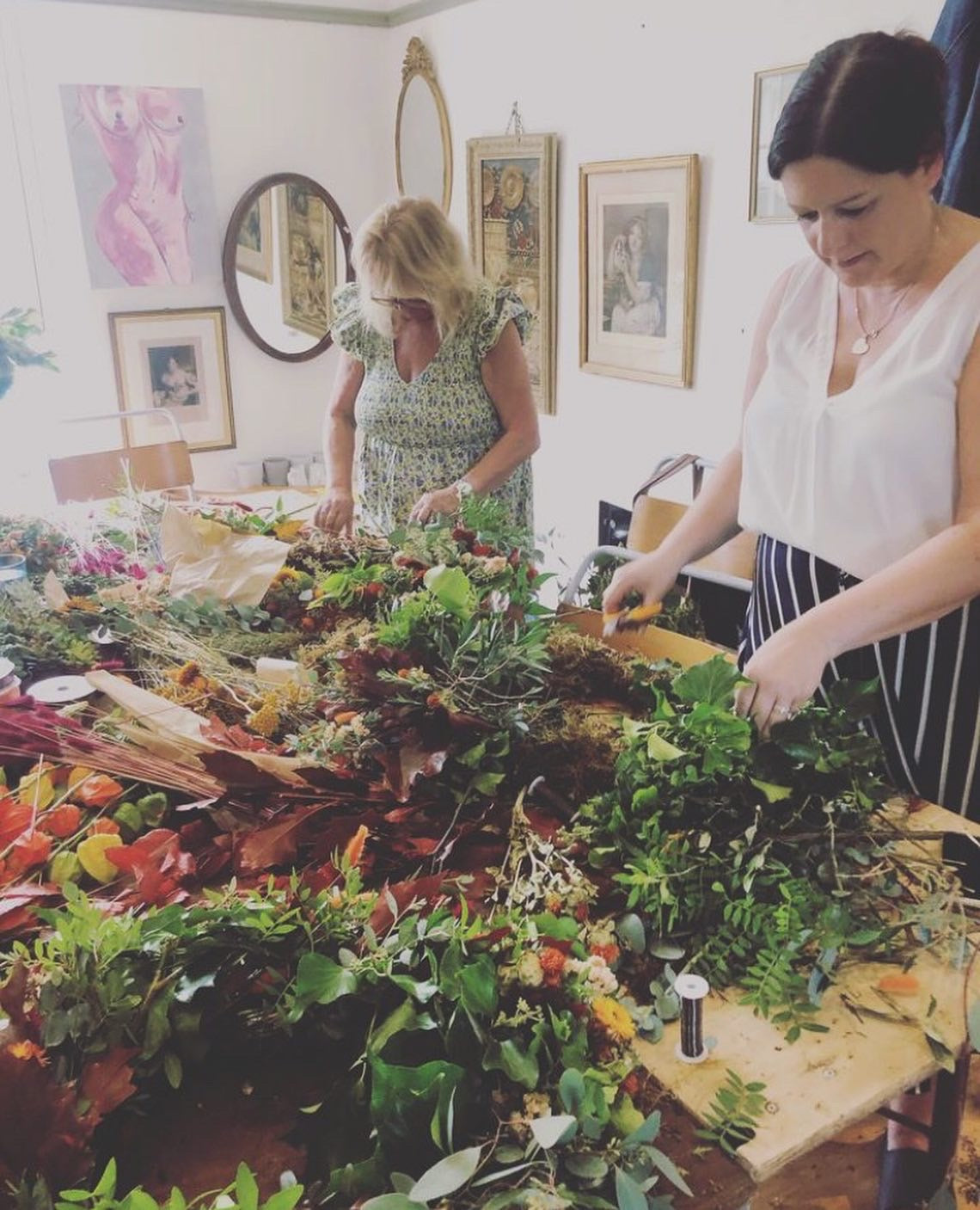 (Wilmslow) Rustic Autumn Wreath Workshop- Friday 20th September 2024 1pm-3pm