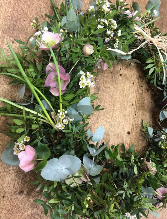 Large DIY Living Spring Wreath Kit