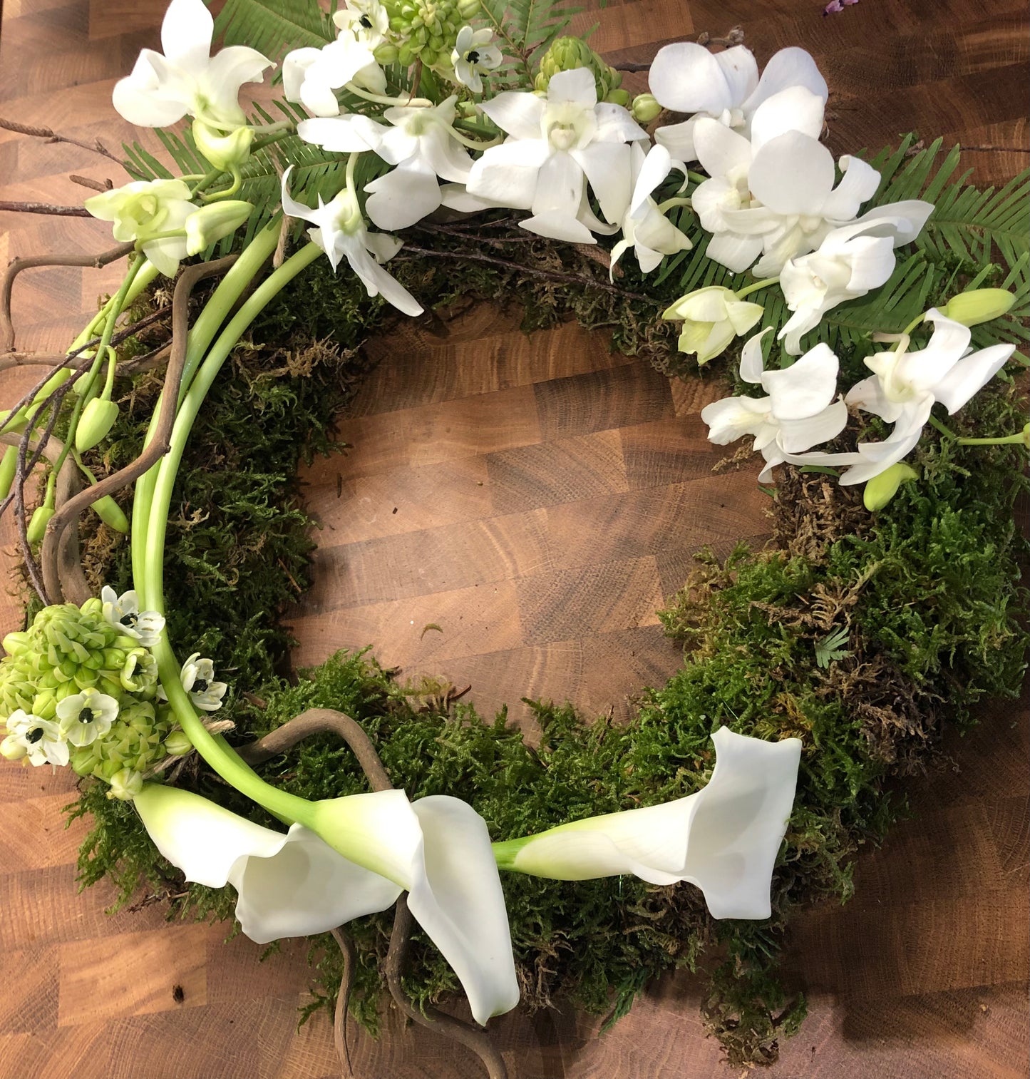 Eco Friendly White Wreath