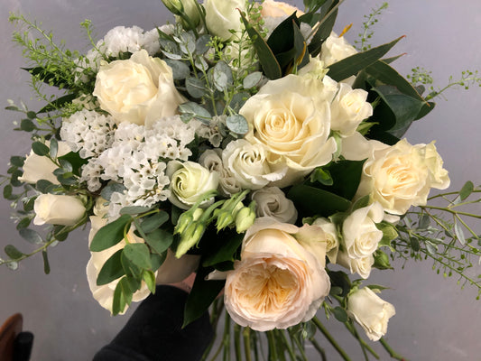 White Wishes Bridal Bouquet