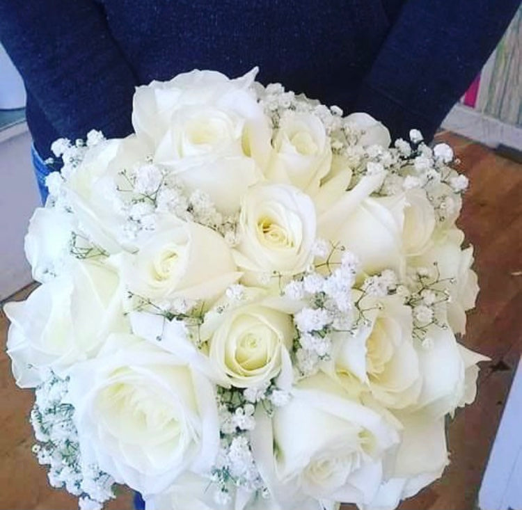 English Rose Bridal Bouquet